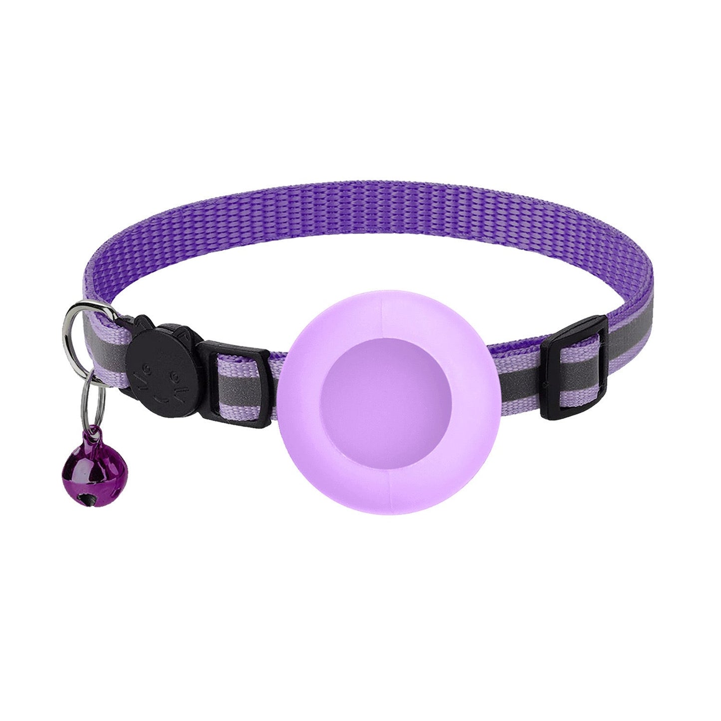 Collier Réfléchissant avec Support AirTag – Chat & Chien | Trakoo - TraKoo