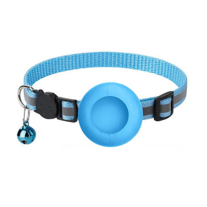 Collier Réfléchissant avec Support AirTag – Chat & Chien | Trakoo - TraKoo