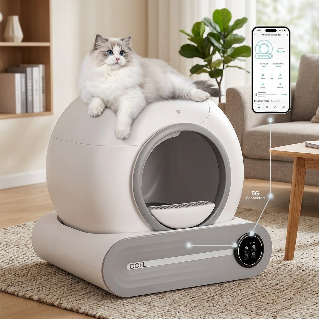 Litières automatiques pour chat - TraKoo