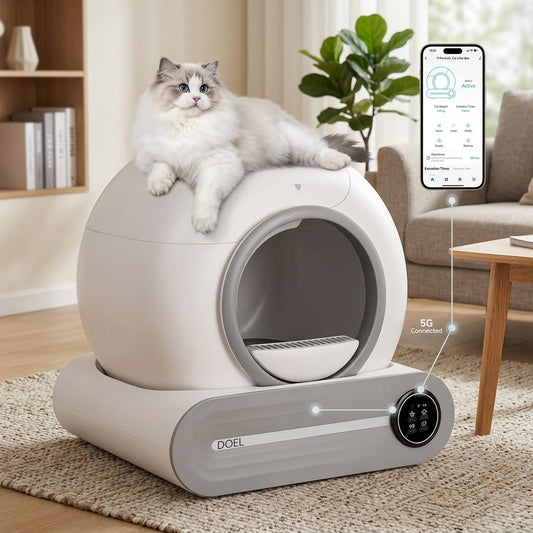 Litières automatiques pour chat - TraKoo