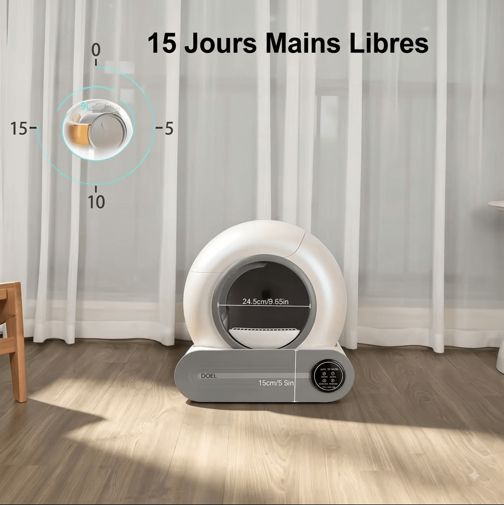 Litières automatiques pour chat - TraKoo